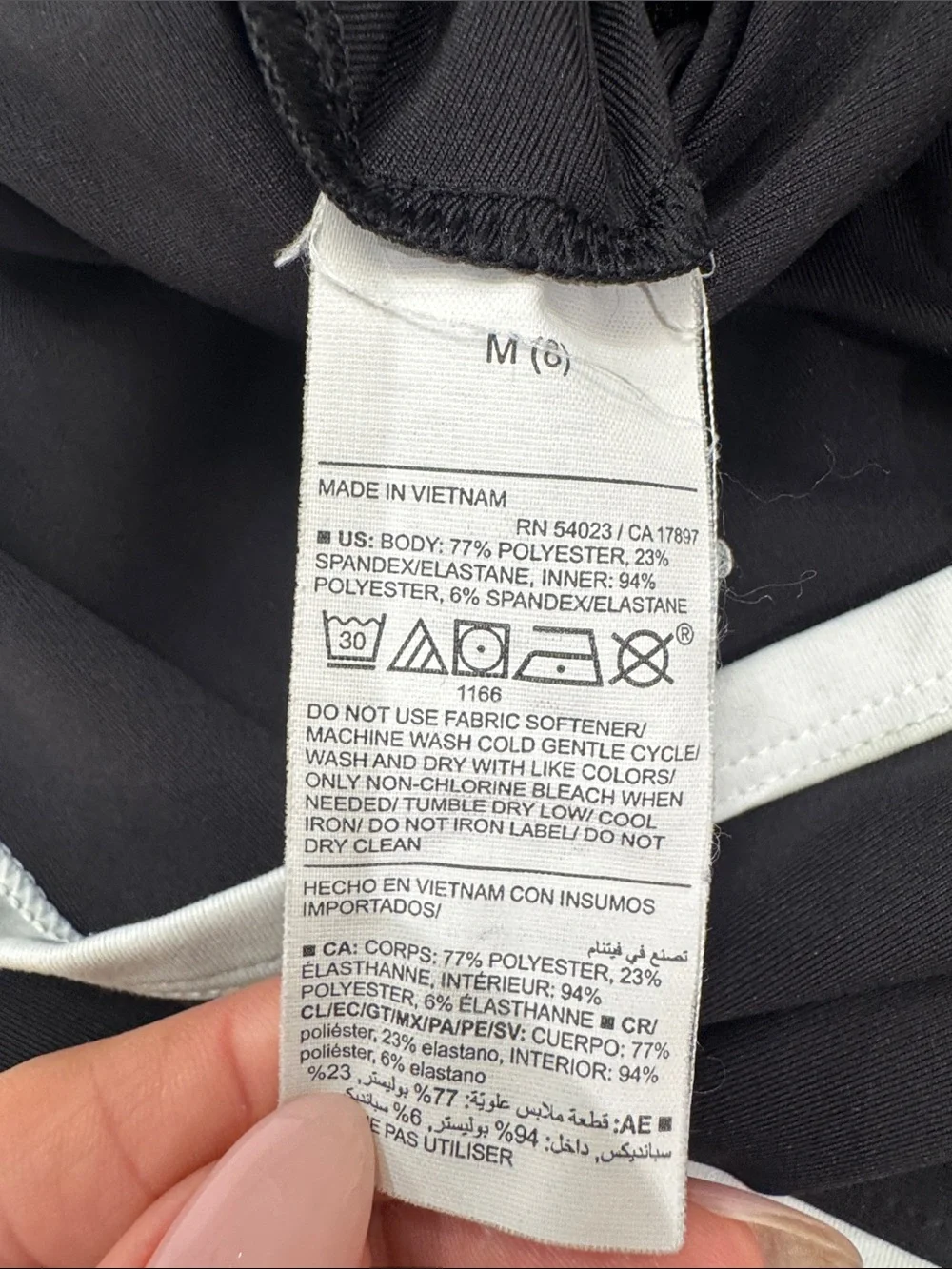 Old Navy Black PowerSoft Sleeveless Athletic Dress for Girls size 8